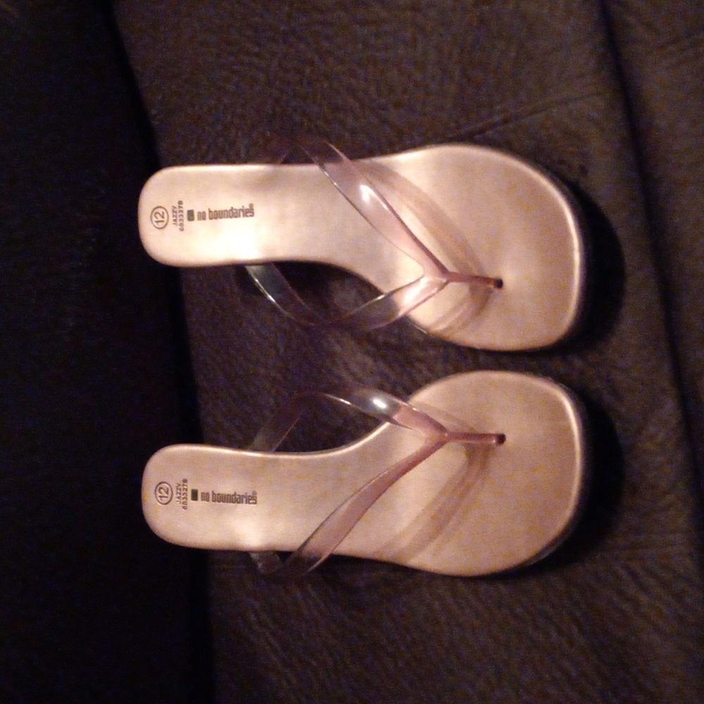 Vintage y2k No Boundaries Light Up Kitten Heels Sz 12